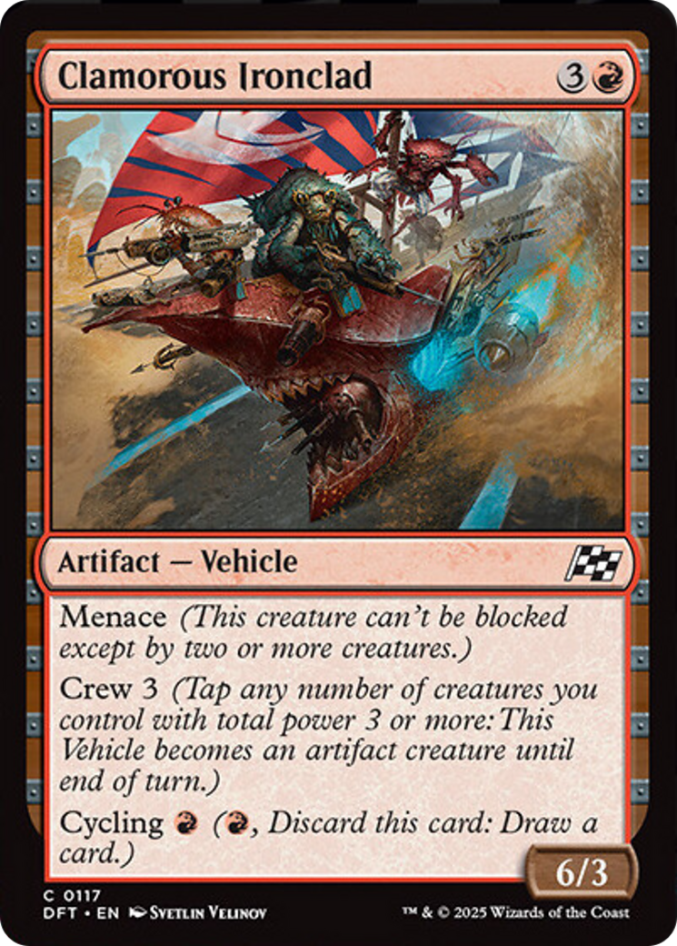 Clamorous Ironclad [Aetherdrift] | Eastridge Sports Cards & Games