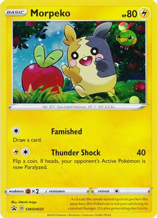 Morpeko (SWSH031) [Sword & Shield: Black Star Promos] | Eastridge Sports Cards & Games