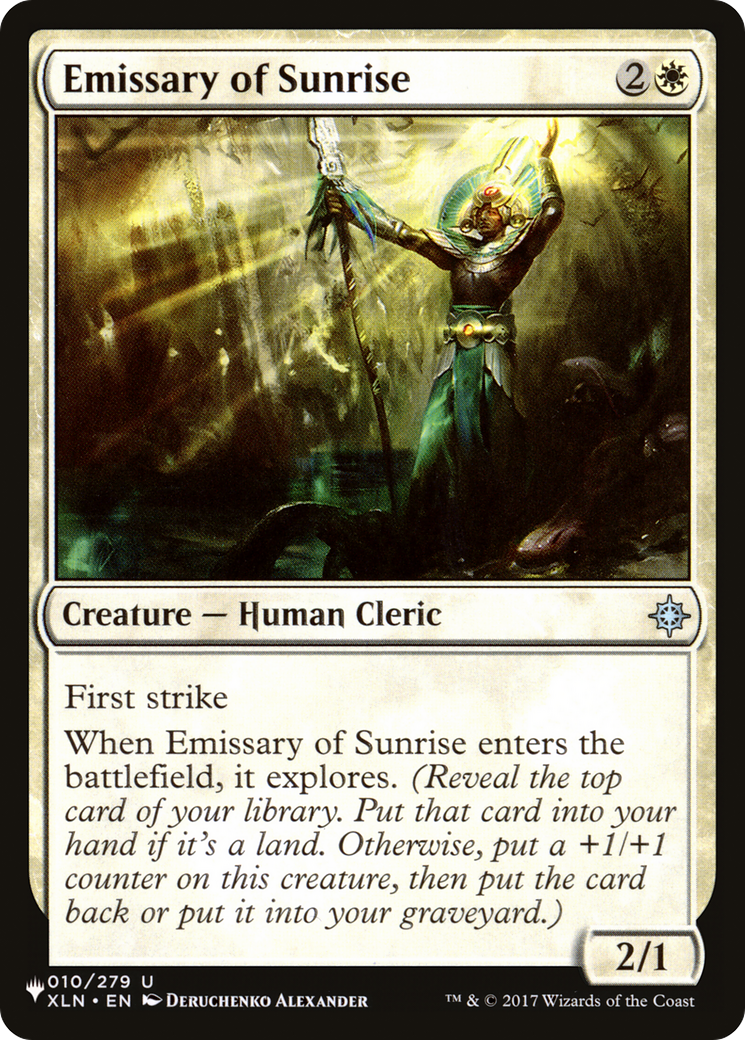 Emissary of Sunrise [The List] | Eastridge Sports Cards & Games
