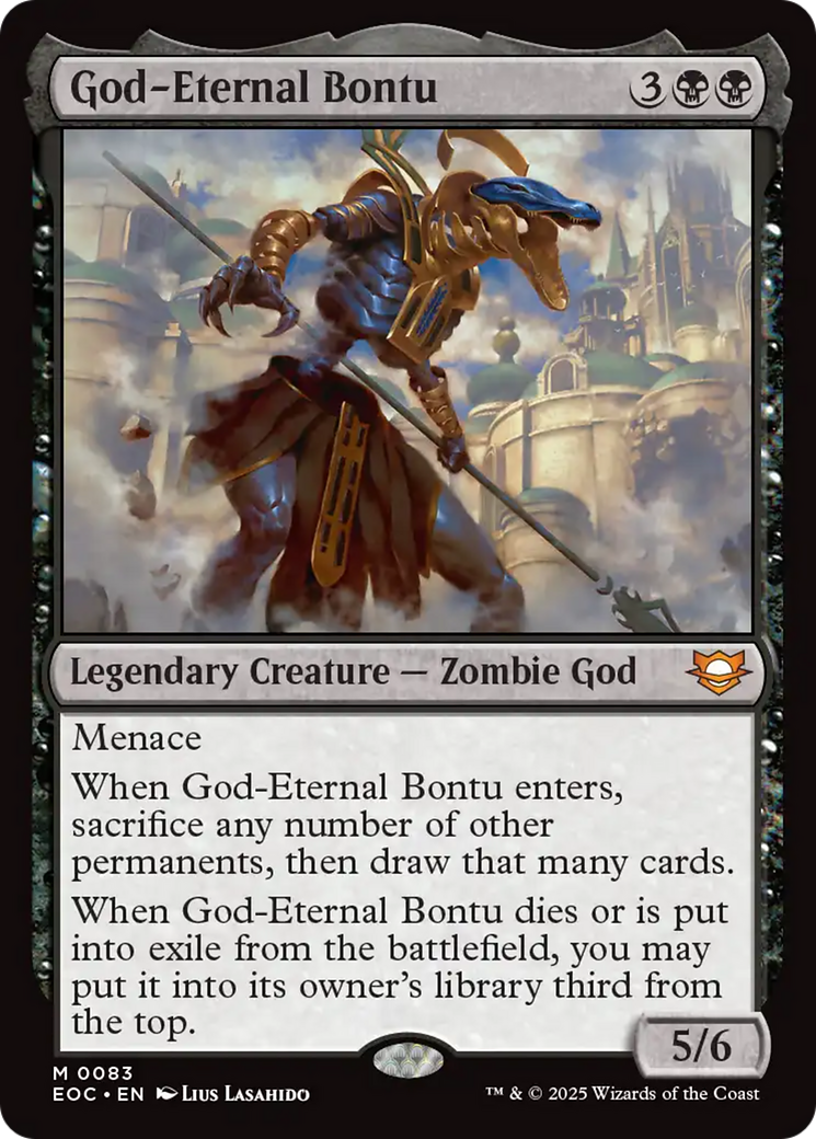 God-Eternal Bontu [Edge of Eternities Commander] | Eastridge Sports Cards & Games