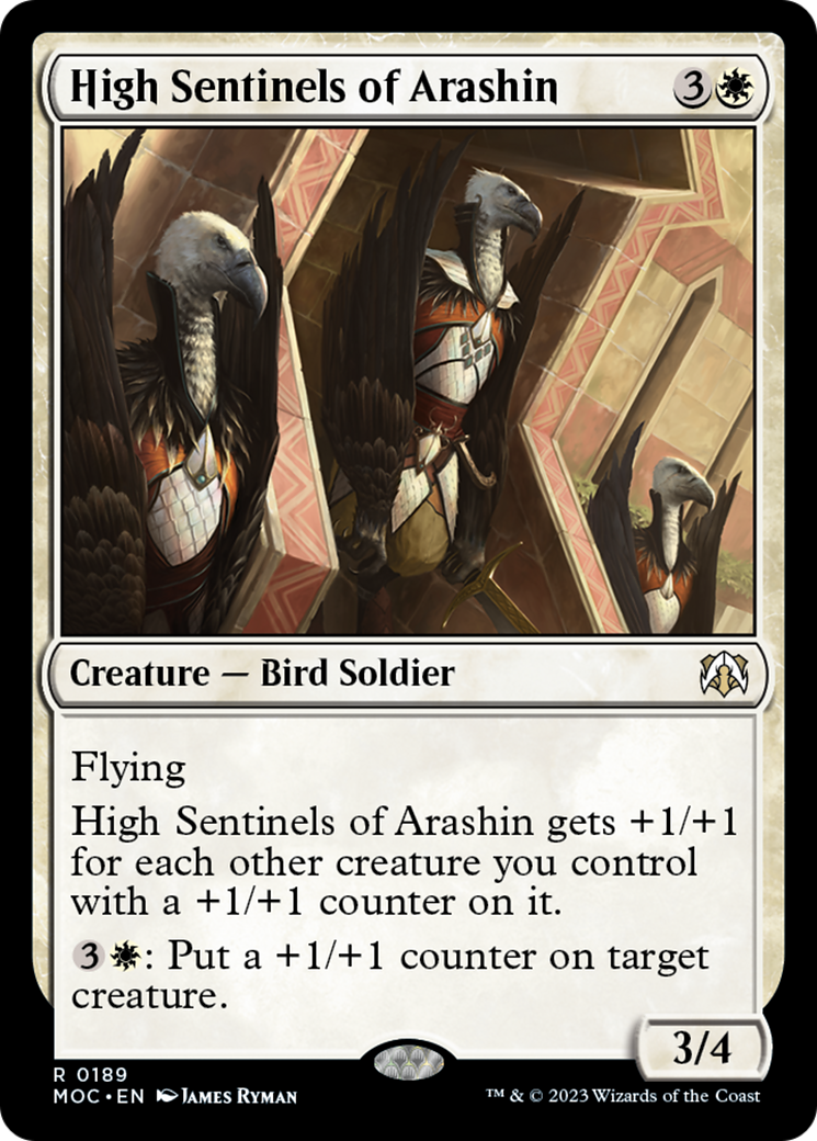 High Sentinels of Arashin [March of the Machine Commander] | Eastridge Sports Cards & Games