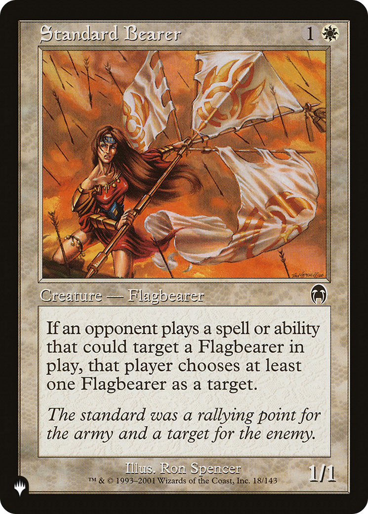 Standard Bearer [The List] | Eastridge Sports Cards & Games