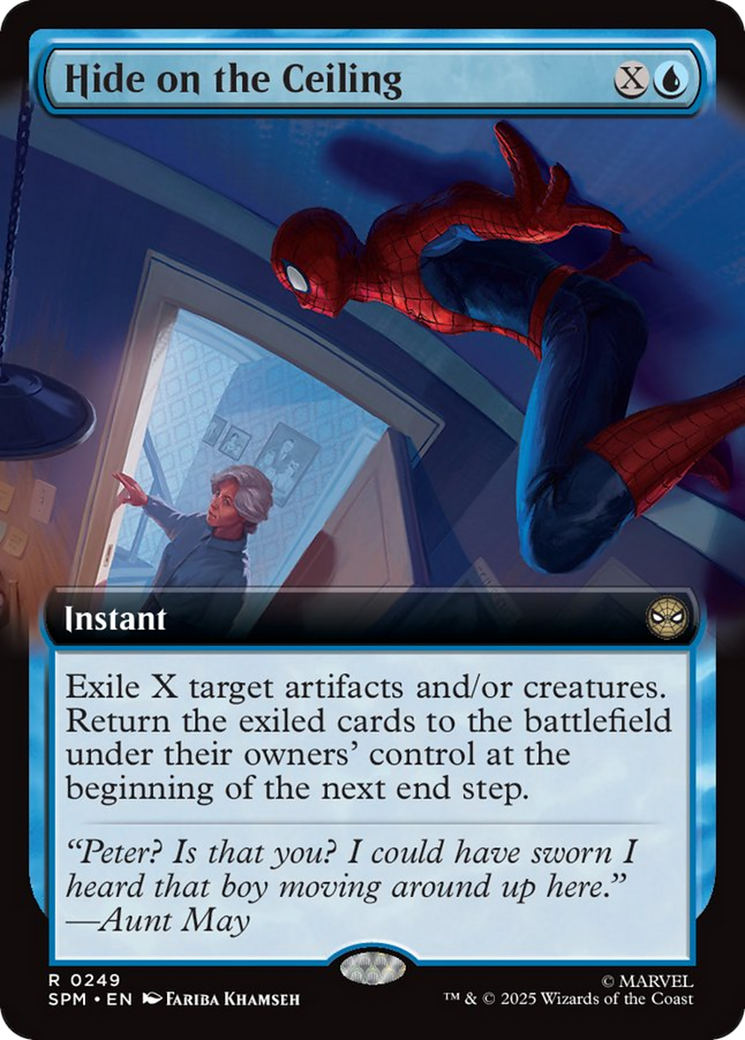 Hide on the Ceiling (Extended Art) [Marvel's Spider-Man] | Eastridge Sports Cards & Games
