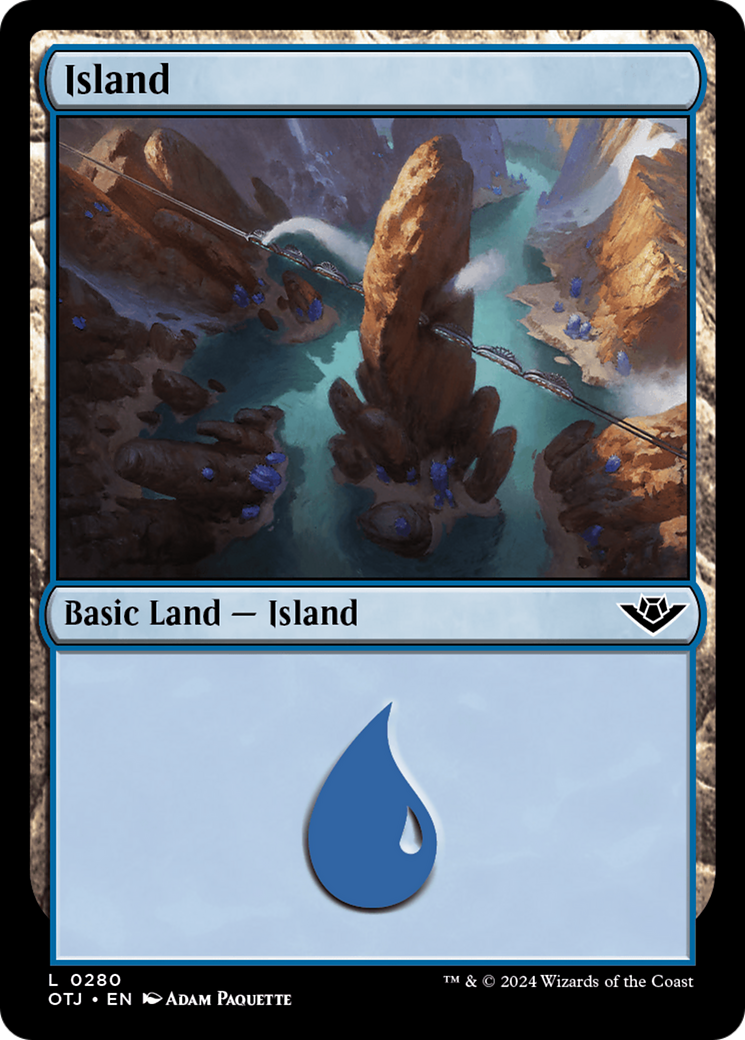 Island (0280) [Outlaws of Thunder Junction] | Eastridge Sports Cards & Games