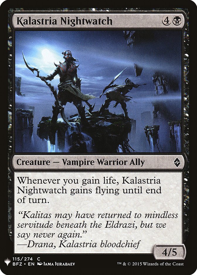 Kalastria Nightwatch [Mystery Booster] | Eastridge Sports Cards & Games