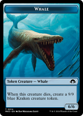 Eldrazi Spawn // Whale Double-Sided Token [Modern Horizons 3 Tokens] | Eastridge Sports Cards & Games