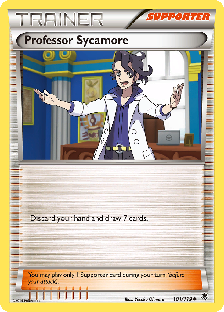 Professor Sycamore (101/119) [XY: Phantom Forces] | Eastridge Sports Cards & Games