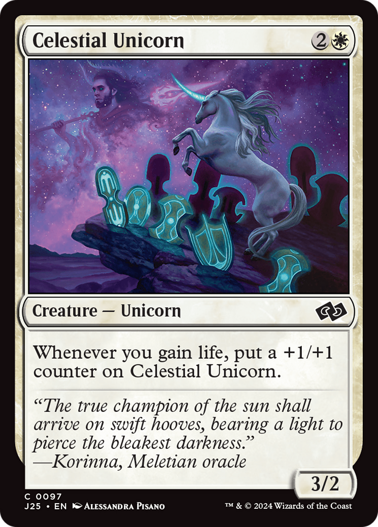 Celestial Unicorn [Foundations Jumpstart] | Eastridge Sports Cards & Games