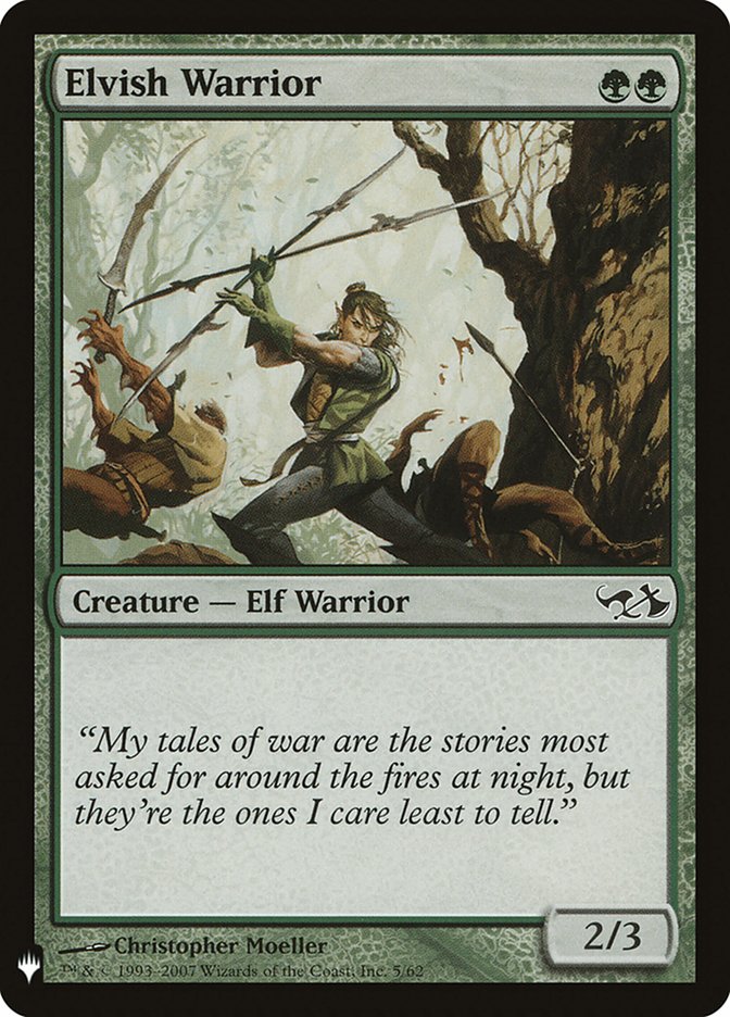 Elvish Warrior [Mystery Booster] | Eastridge Sports Cards & Games