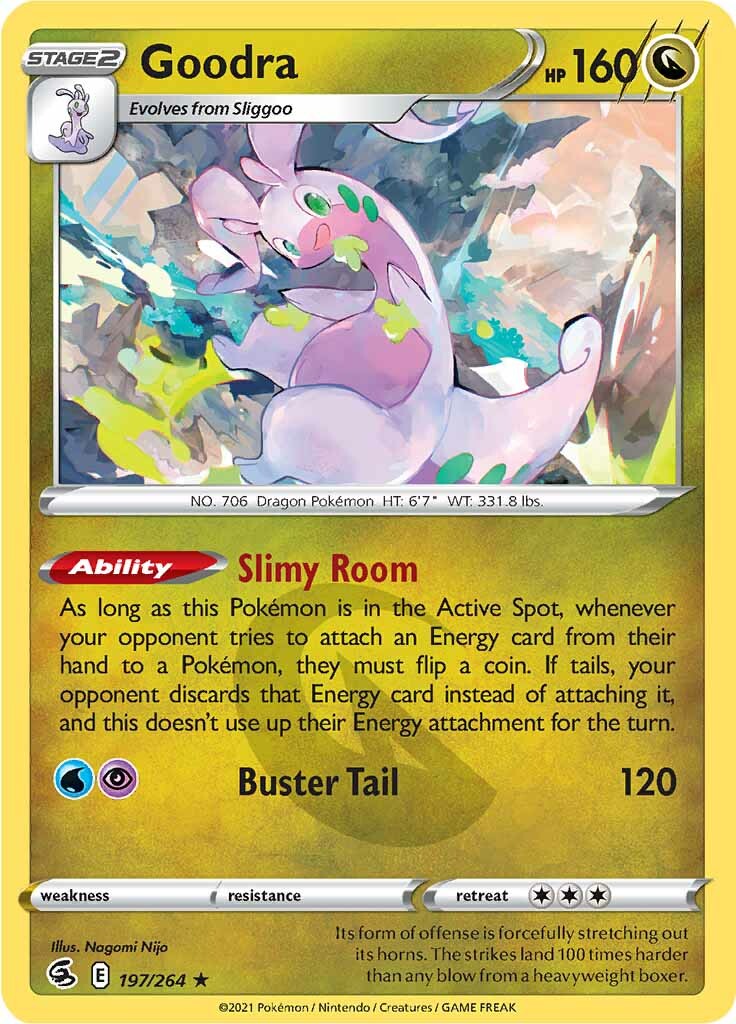 Goodra (197/264) [Sword & Shield: Fusion Strike] | Eastridge Sports Cards & Games