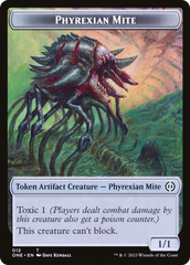 Poison Counter // Phyrexian Mite Double-Sided Token [Phyrexia: All Will Be One Tokens] | Eastridge Sports Cards & Games