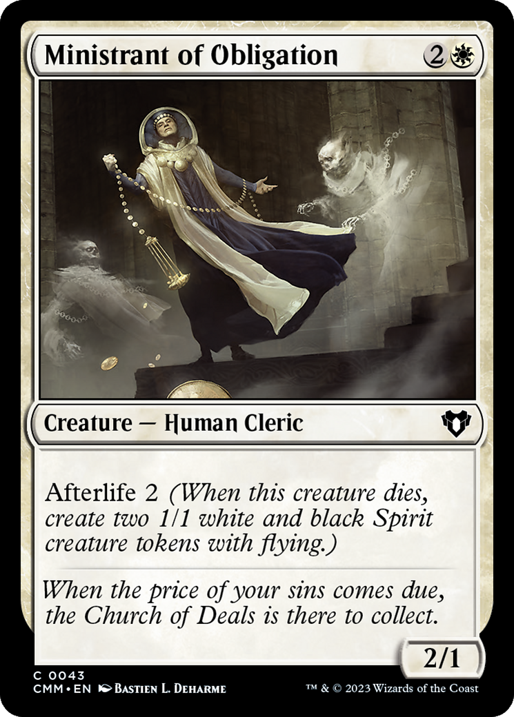 Ministrant of Obligation [Commander Masters] | Eastridge Sports Cards & Games