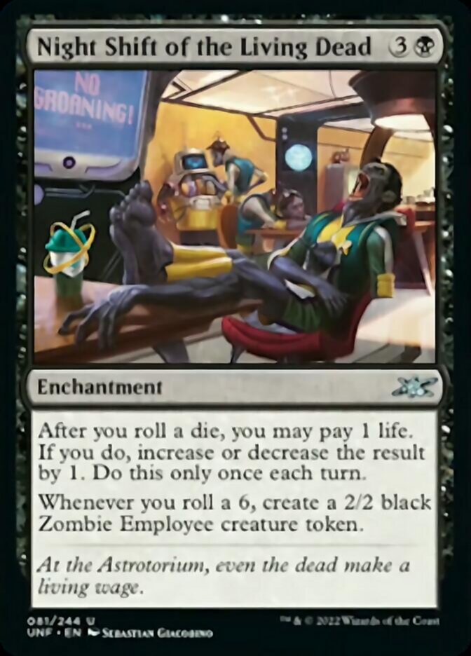 Night Shift of the Living Dead [Unfinity] | Eastridge Sports Cards & Games
