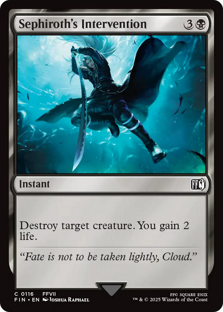 Sephiroth's Intervention [FINAL FANTASY] | Eastridge Sports Cards & Games