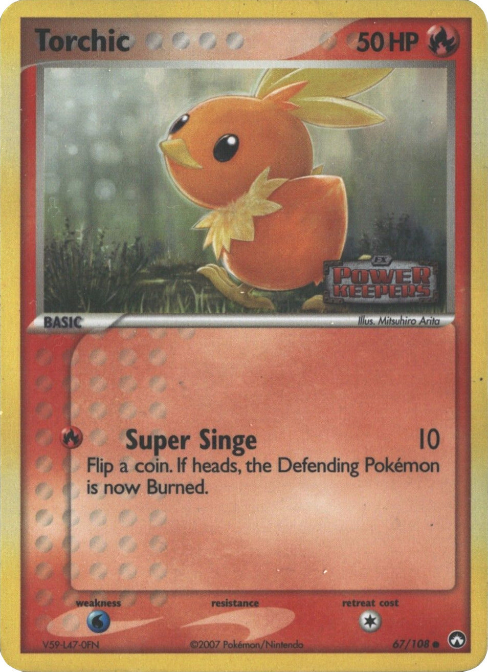 Torchic (67/108) (Stamped) [EX: Power Keepers] | Eastridge Sports Cards & Games