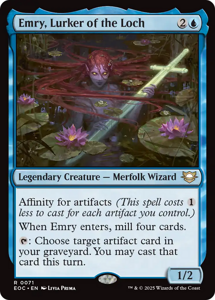 Emry, Lurker of the Loch [Edge of Eternities Commander] | Eastridge Sports Cards & Games