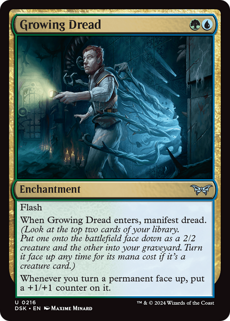 Growing Dread [Duskmourn: House of Horror] | Eastridge Sports Cards & Games