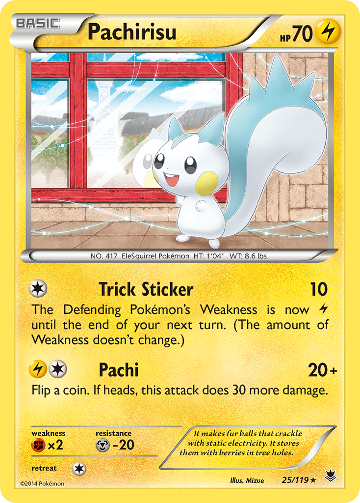 Pachirisu (25/119) [XY: Phantom Forces] | Eastridge Sports Cards & Games