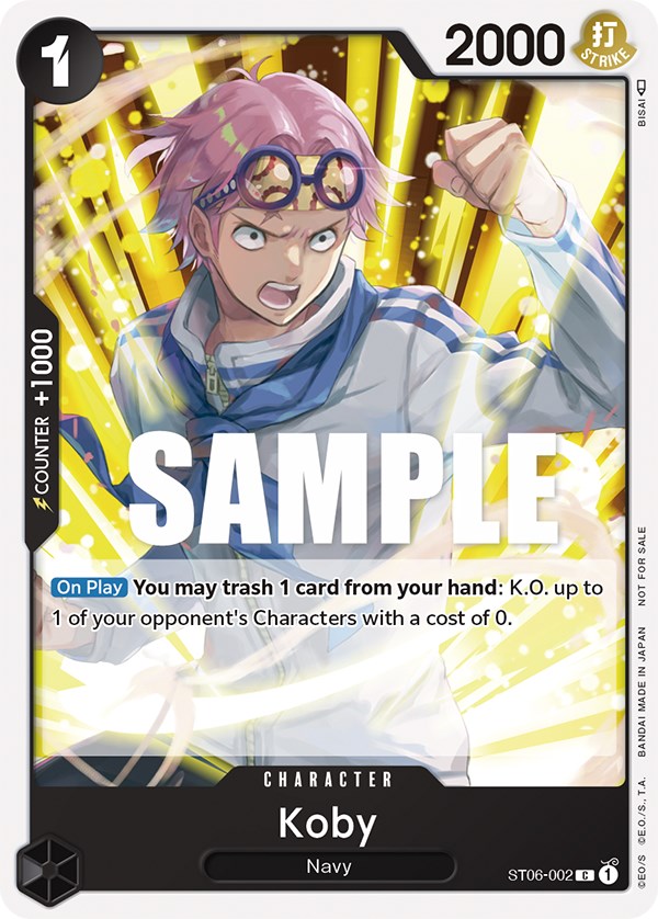 Koby (Promotion Pack 2023) [One Piece Promotion Cards] | Eastridge Sports Cards & Games