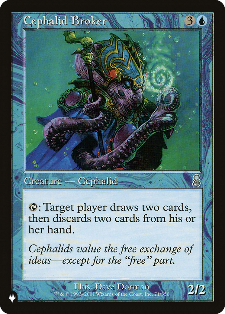 Cephalid Broker [The List Reprints] | Eastridge Sports Cards & Games