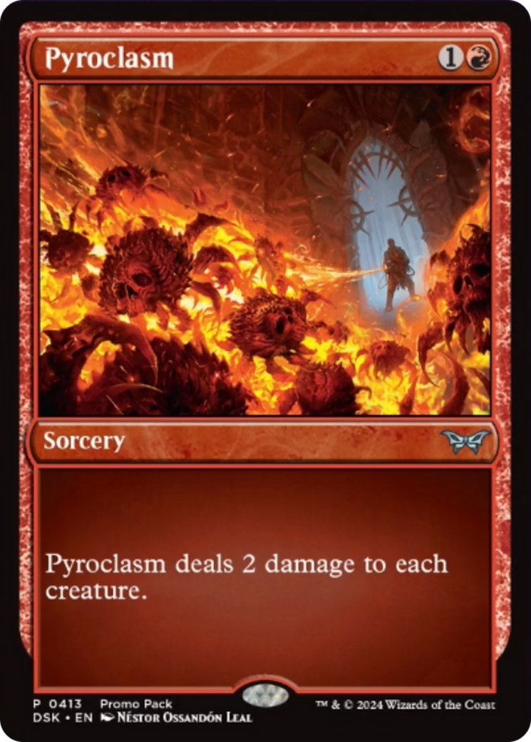 Pyroclasm [Duskmourn: House of Horror Promos] | Eastridge Sports Cards & Games