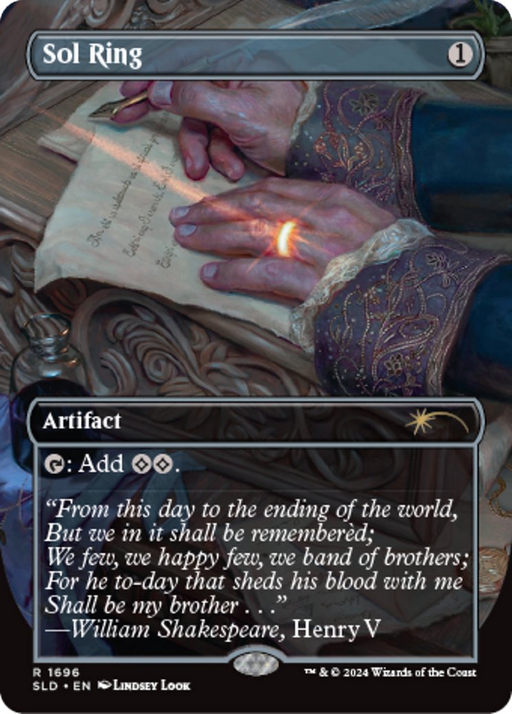 Sol Ring (1696) [Secret Lair: Sheldon's Spellbook] | Eastridge Sports Cards & Games