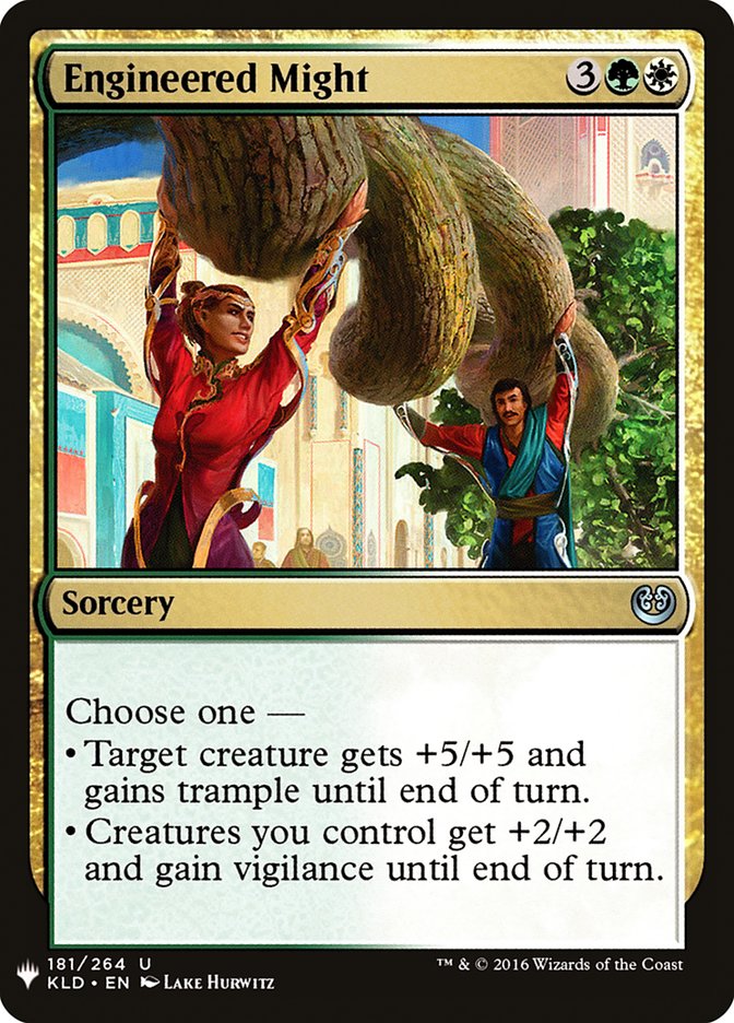 Engineered Might [Mystery Booster] | Eastridge Sports Cards & Games