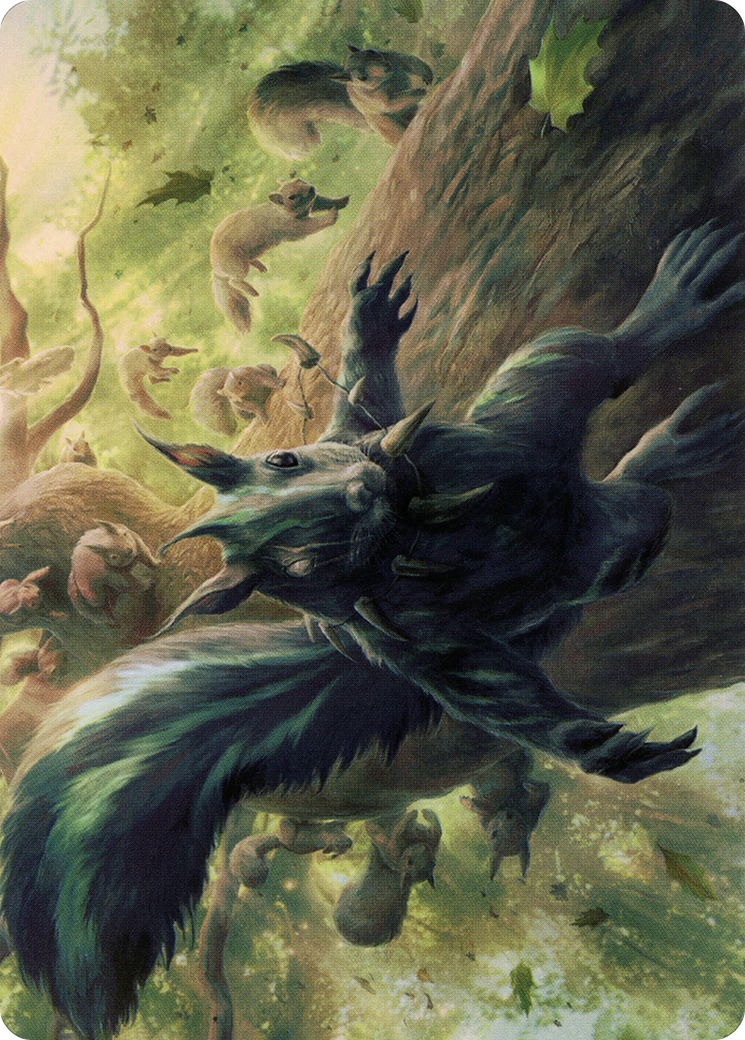 Chatterfang, Squirrel General Art Card (68) [Modern Horizons 2 Art Series] | Eastridge Sports Cards & Games