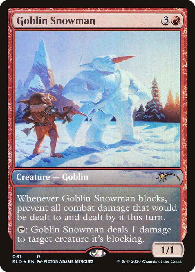 Goblin Snowman [Secret Lair Drop Series] | Eastridge Sports Cards & Games