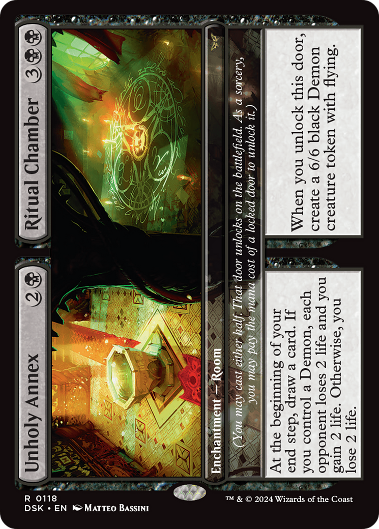 Unholy Annex // Ritual Chamber [Duskmourn: House of Horror] | Eastridge Sports Cards & Games