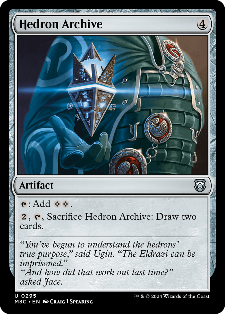 Hedron Archive (Ripple Foil) [Modern Horizons 3 Commander] | Eastridge Sports Cards & Games