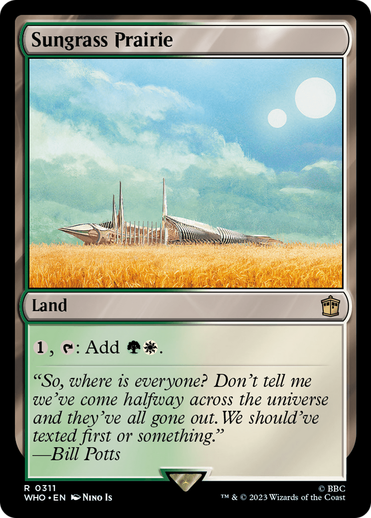 Sungrass Prairie [Doctor Who] | Eastridge Sports Cards & Games