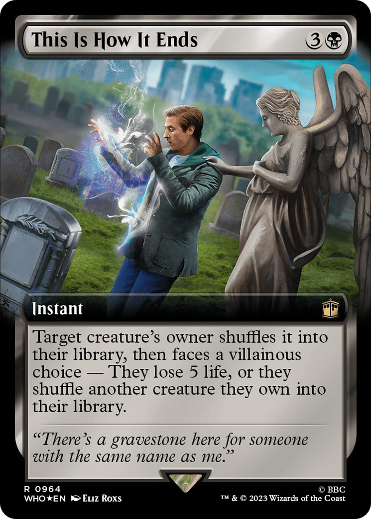 This Is How It Ends (Extended Art) (Surge Foil) [Doctor Who] | Eastridge Sports Cards & Games