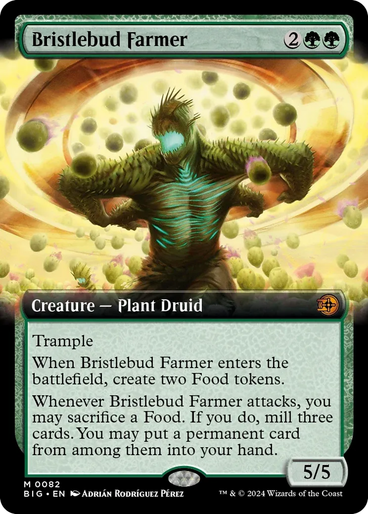 Bristlebud Farmer (Extended Art) [Outlaws of Thunder Junction: The Big Score] | Eastridge Sports Cards & Games