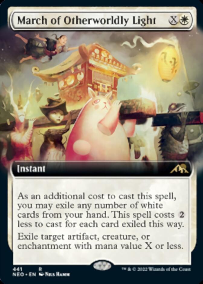 March of Otherworldly Light (Extended Art) [Kamigawa: Neon Dynasty] | Eastridge Sports Cards & Games