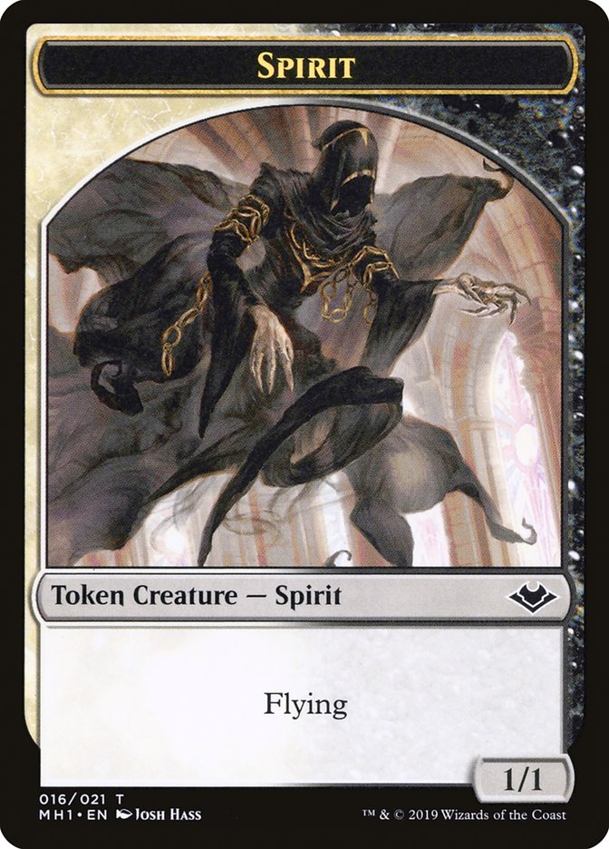 Spider // Spirit Double-Sided Token [Modern Horizons Tokens] | Eastridge Sports Cards & Games