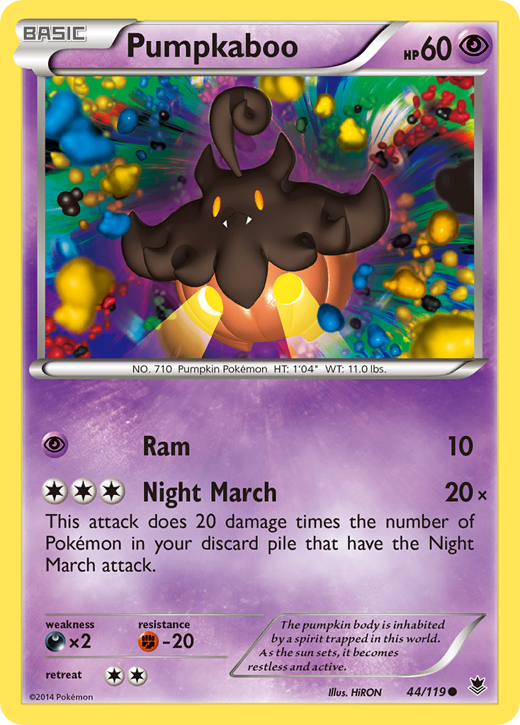 Pumpkaboo (44/119) [XY: Phantom Forces] | Eastridge Sports Cards & Games