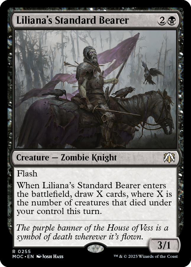 Liliana's Standard Bearer [March of the Machine Commander] | Eastridge Sports Cards & Games