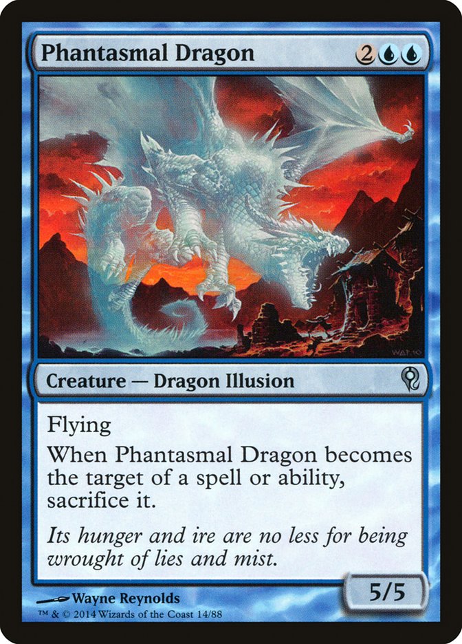 Phantasmal Dragon [Duel Decks: Jace vs. Vraska] | Eastridge Sports Cards & Games