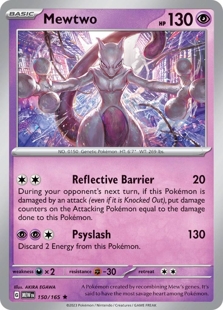 Mewtwo (150/165) [Scarlet & Violet: 151] | Eastridge Sports Cards & Games