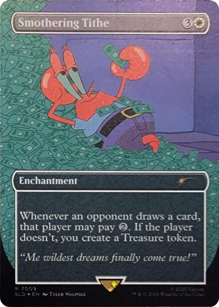 Smothering Tithe (7009) (Rainbow Foil) [Secret Lair Drop Series] | Eastridge Sports Cards & Games