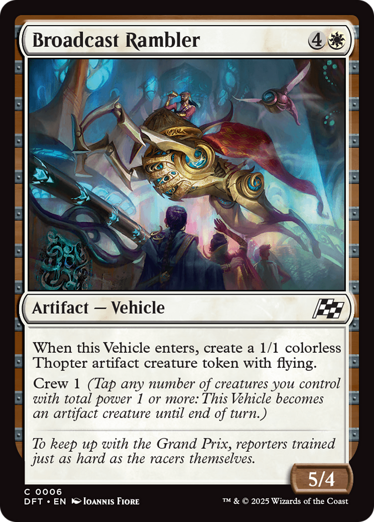 Broadcast Rambler [Aetherdrift] | Eastridge Sports Cards & Games