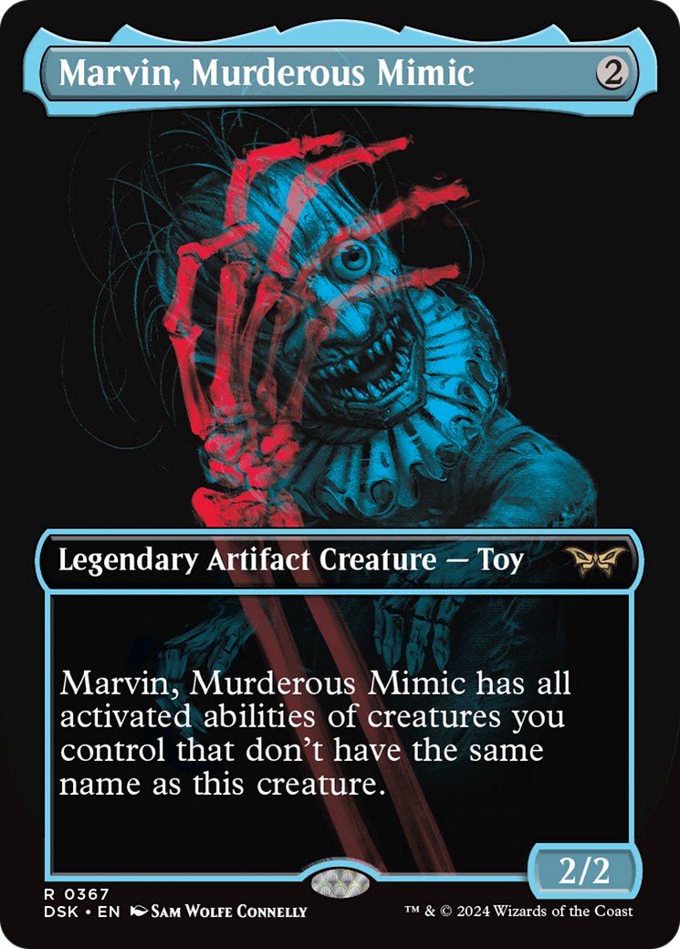 Marvin, Murderous Mimic (Showcase) [Duskmourn: House of Horror] | Eastridge Sports Cards & Games