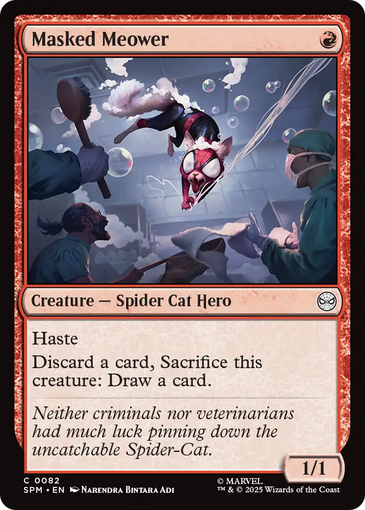 Masked Meower [Marvel's Spider-Man] | Eastridge Sports Cards & Games