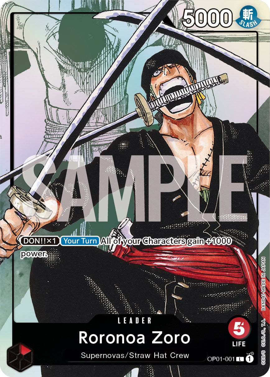 Roronoa Zoro (Alternate Art) [One Piece Promotion Cards] | Eastridge Sports Cards & Games