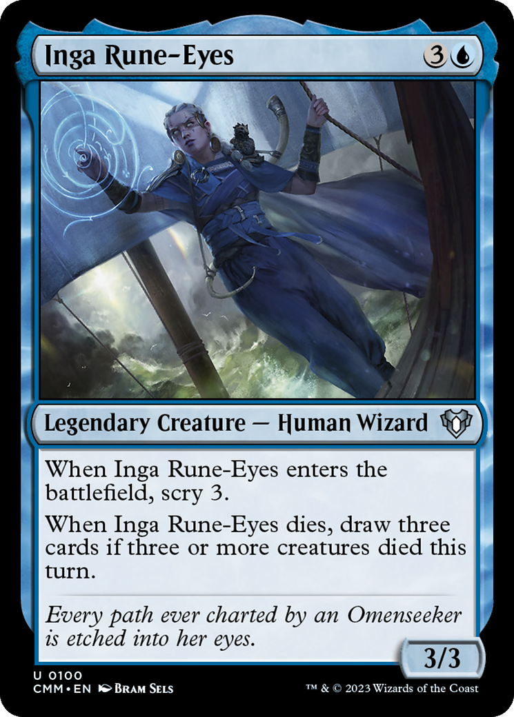 Inga Rune-Eyes [Commander Masters] | Eastridge Sports Cards & Games