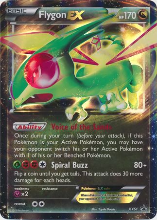 Flygon EX (XY61) (Jumbo Card) [XY: Black Star Promos] | Eastridge Sports Cards & Games