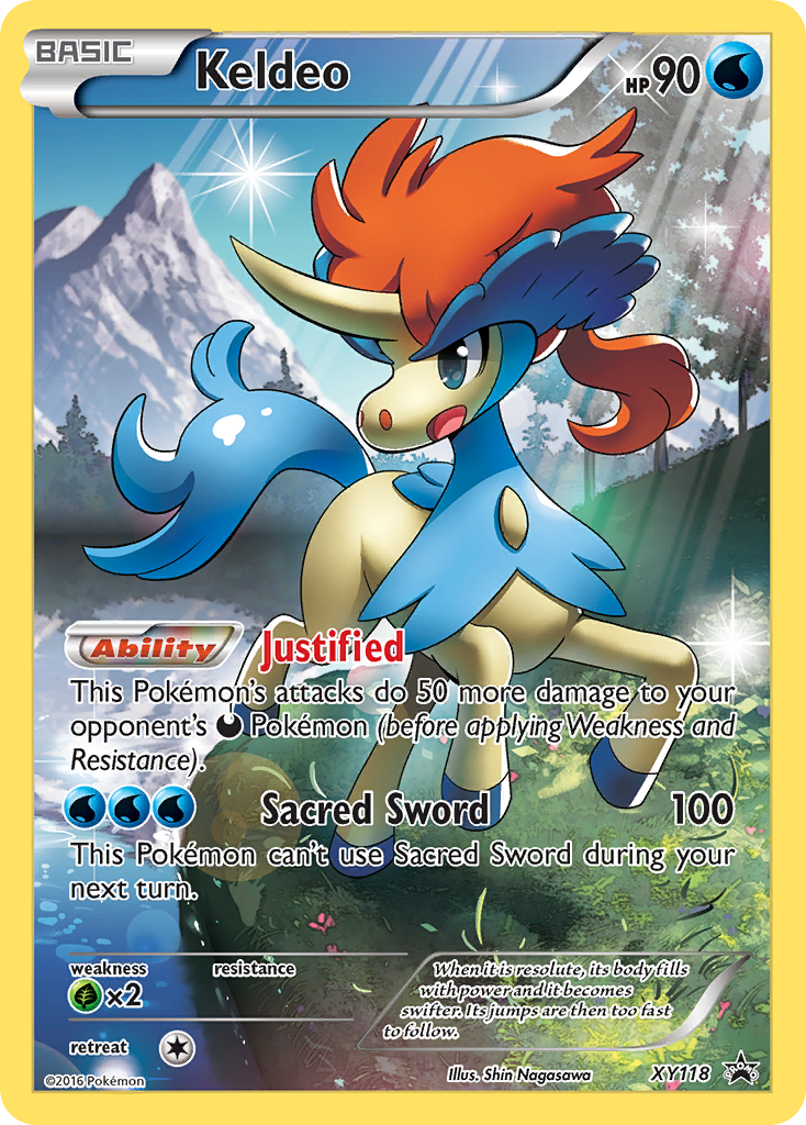 Keldeo (XY118) [XY: Black Star Promos] | Eastridge Sports Cards & Games