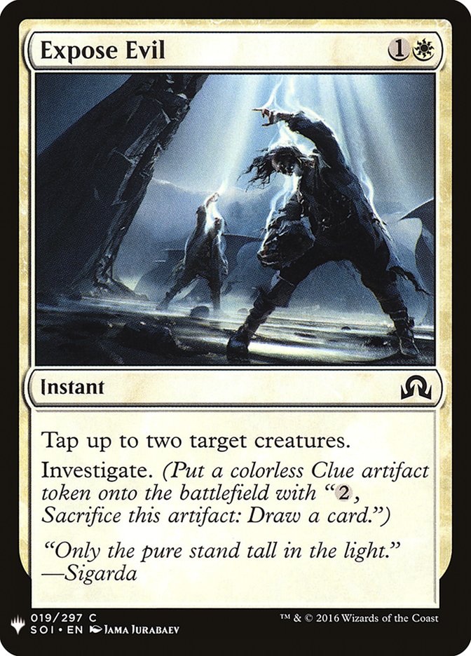 Expose Evil [Mystery Booster] | Eastridge Sports Cards & Games