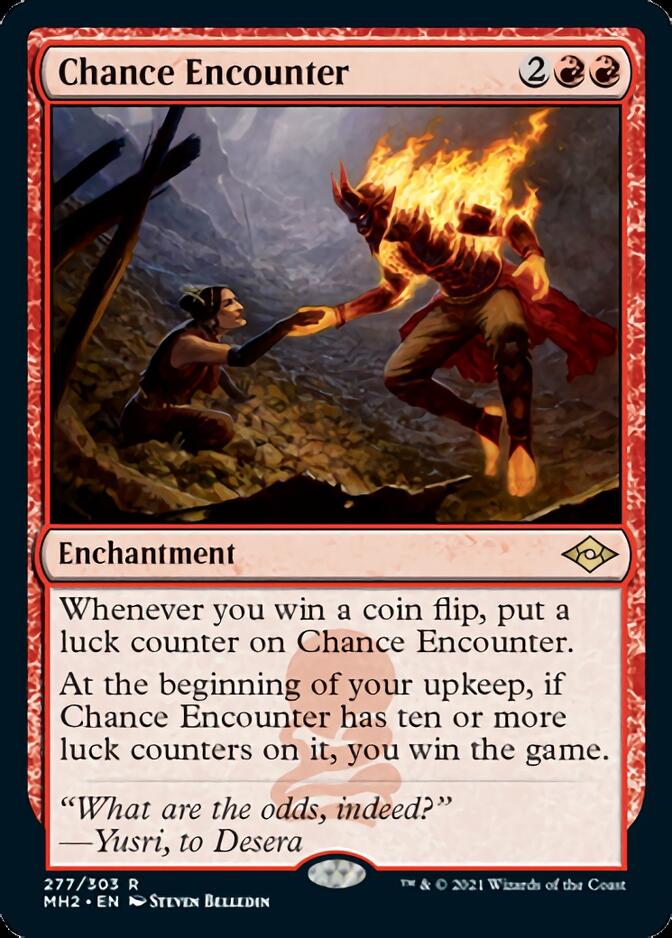 Chance Encounter (Foil Etched) [Modern Horizons] | Eastridge Sports Cards & Games